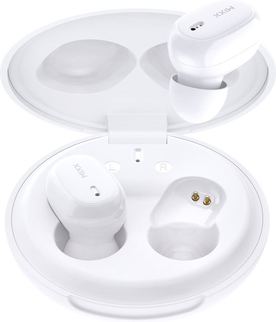 Mixx StreamBuds Pico InEar Koptelefoon TWS Wit bol