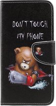 Samsung Galaxy A50 Book Case Hoesje Wallet Print Beer
