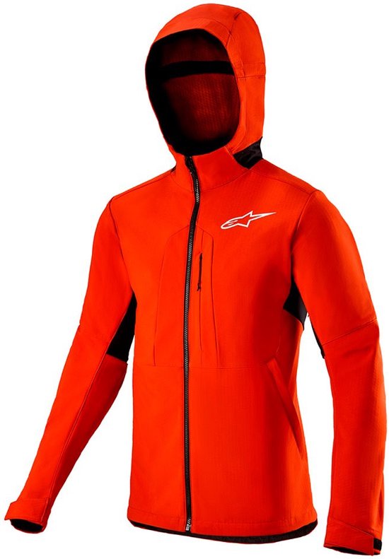 Motorhandschoenen Alpinestars Celer V2 Gloves Black Red Fluo, Zwart/Rood, S