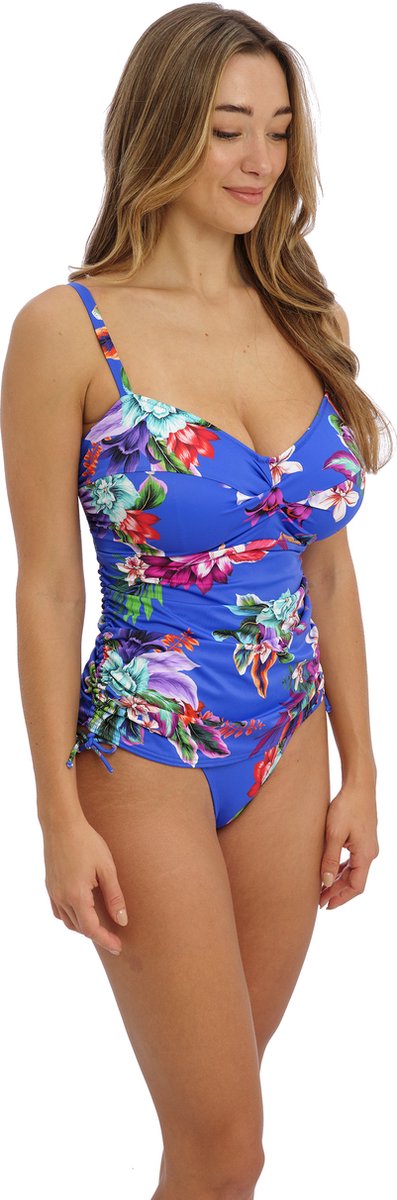 Fantasie HALKIDIKI UW TWIST FRONT TANKINI Dames Bikinitopje - Ultramarine - Maat 80D (EU) — afbeelding 4