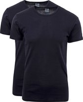 Alan Red - Copenhagen T-shirt O-Hals Navy 2-Pack - Heren - Maat S - Slim-fit