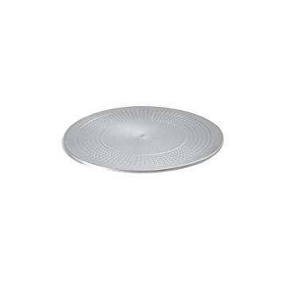 Ronde antislipmat - 14 cm: zilver