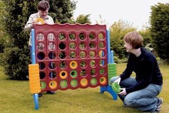 wenselijk temperament Ontwaken Adhome 4 op een rij XXL extra groot (134 x 108cm) - in kunststof | Games |  bol.com