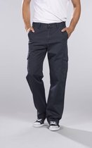 Wisent Cargobroek katoen blauw/grijs maat 60
