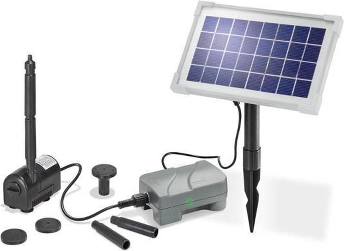 Esotec Rimini Plus 101709 Pompset op zonne-energie Met accu-opslag 175 l/h