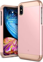 Caseology Savoy Apple iPhone XS / X Hoesje Roze Goud