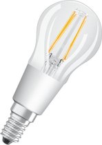Osram Retrofit LED E14 Kogel Filament Helder 5W 470lm - 927 Zeer Warm Wit | Beste Kleurweergave - Dimbaar - Vervangt 40W