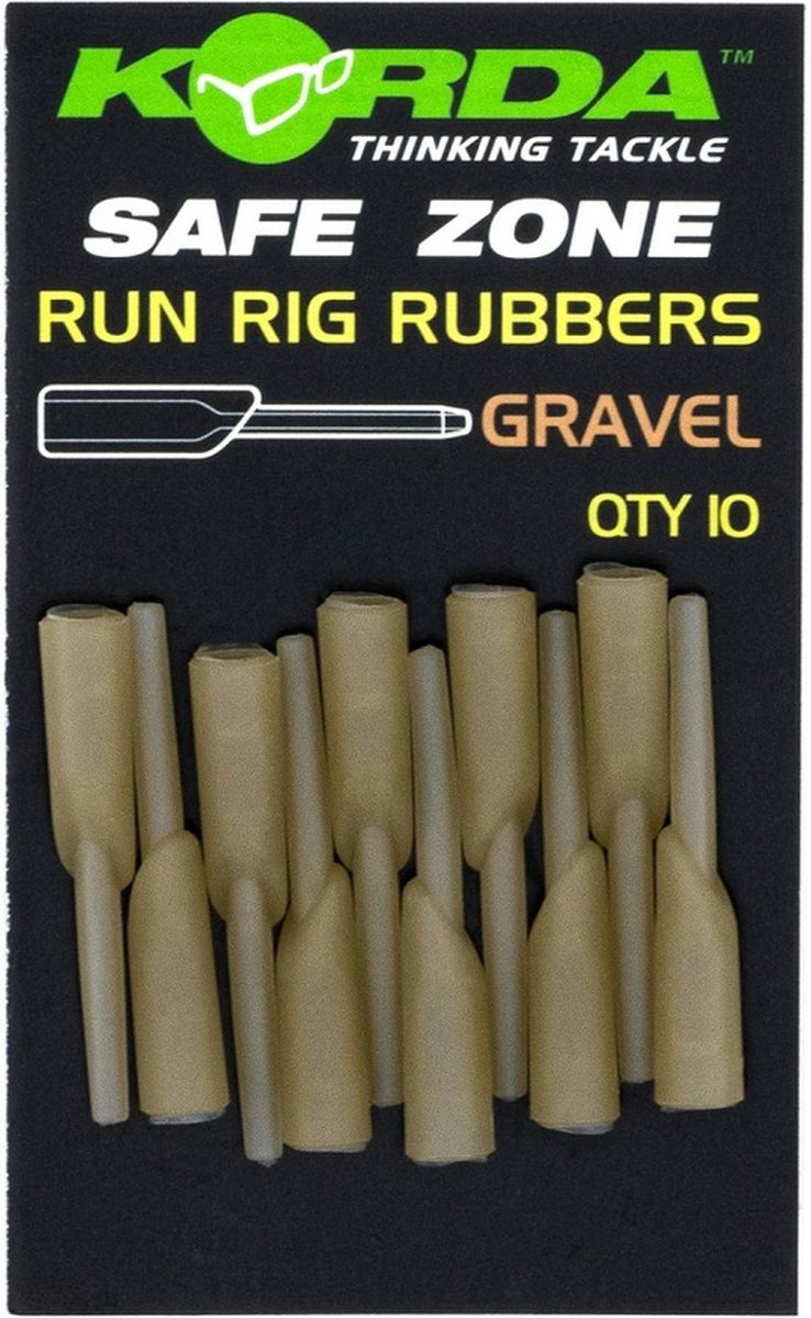 Korda Run Rig Rubber Weedy Green (KRRRW)