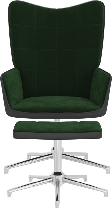 vidaXL Fauteuil stof geel | Leen Bakker
