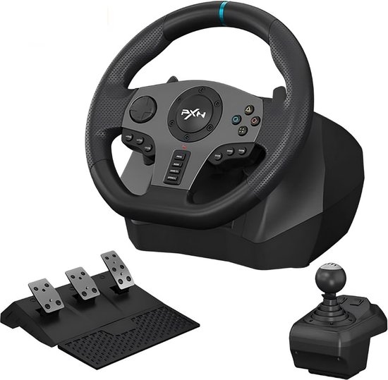Volant de jeu - Volant PS4 - Volant PC - Volant de course PS4 - Xbox -  Volant de jeu