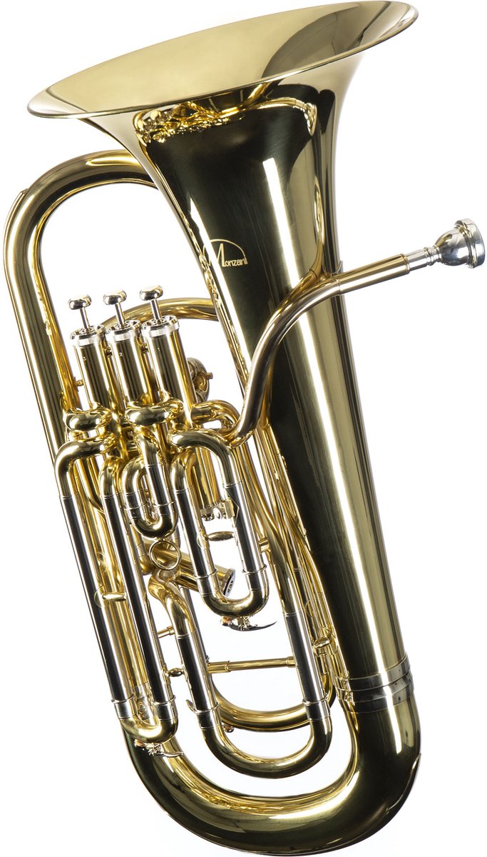 Eufonio Monzani MZEP-1150L Sib - 4 Valvole Compensative, Ottone, Suono Caldo