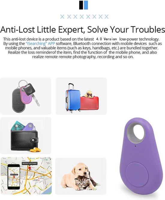 Kicklifestyle Anti diefstal Tracker Kleine tracker Airtag