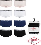 Lee Cooper Lot de 8 sous-vêtements Hipsters pour femme Taille XL
