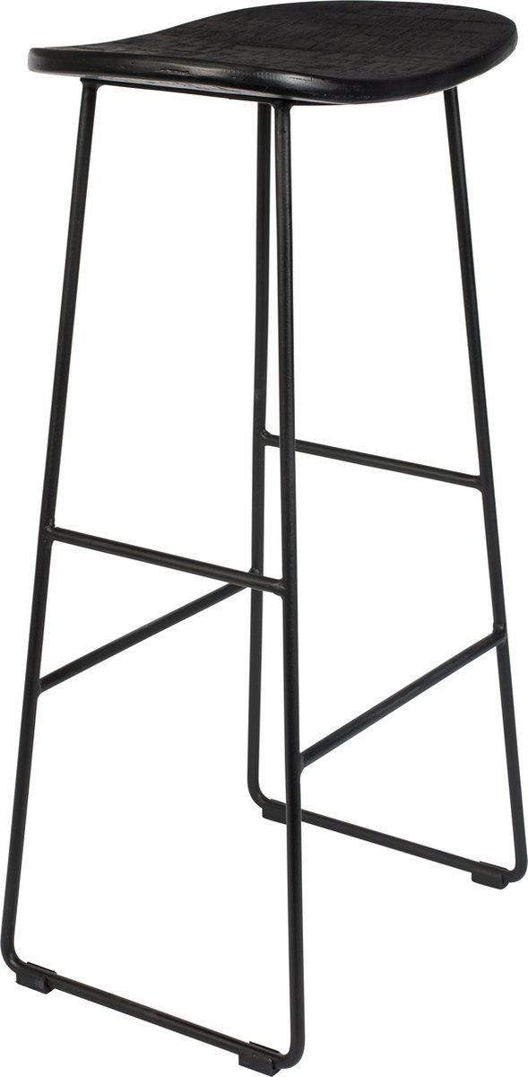 ANLI STYLE BARSTOOL TANGLE BLACK