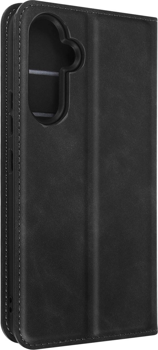 Cover Geschikt voor Samsung Galaxy A54 5G Flip-kaarthouder Video-steun zwart