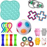 21 stuks - Fidget Toys - Sensory Toy Set - Antistress - Relief - Fidget Speelgoed - Uitdeel cadeaus - Verjaardag - Kerst