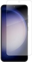 Case2go - Screenprotector voor Samsung S23 - Tempered Glass - Gehard Glas - Transparant