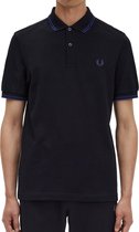 Fred Perry - Polo M3600 Zwart R77 - Slim-fit - Heren Poloshirt Maat M