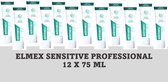 Elmex Tandpasta - Sensitive Professional - Voordeelverpakking 12 x 75 ml