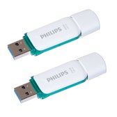 Philips FM25FD75B USB Stick - 256 GB - USB A 3.0 - LED - Spring Green Snow Edition - 2 stuks