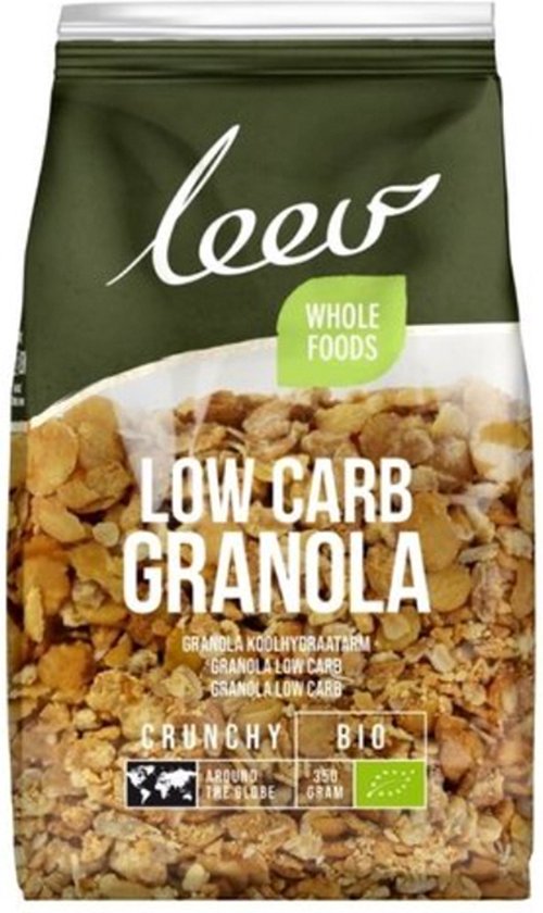Leev Low Carb Granola 350 gram bol