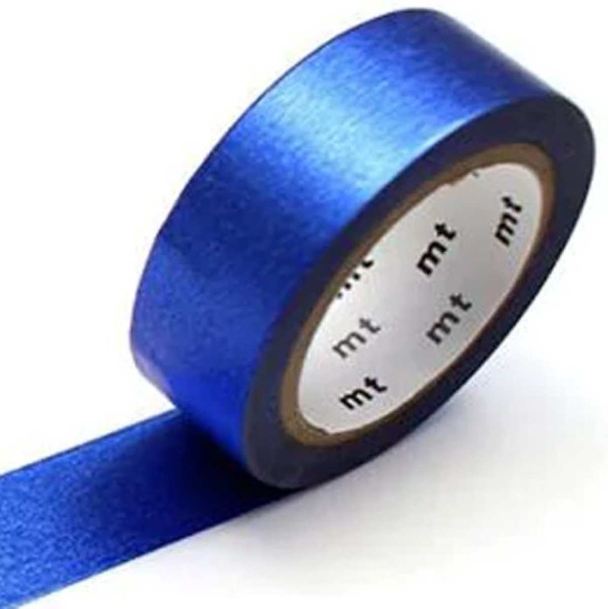 Heel boos drijvend spoelen Washi Tape Blauw met glans - MT masking tape, 7m series: blue (high  brightness) | bol.com