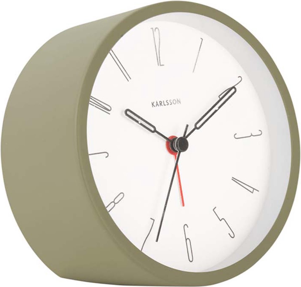 Alarm Clock Belle Numbers Iron