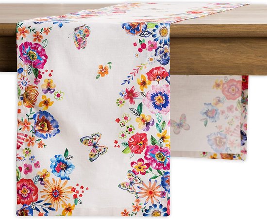 Sleepdown Gingham Bedrukte Decoratieve 100% Katoenen Halve Panama Tafelkleed Voor Eettafel Duurzame Vlekbestendige Tafelhoes Grijs 137cm X 229cm 2113688550