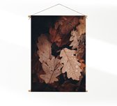 Textielposter Herfstweer XL (125 X 90 CM) - Wandkleed - Wanddoek - Wanddecoratie