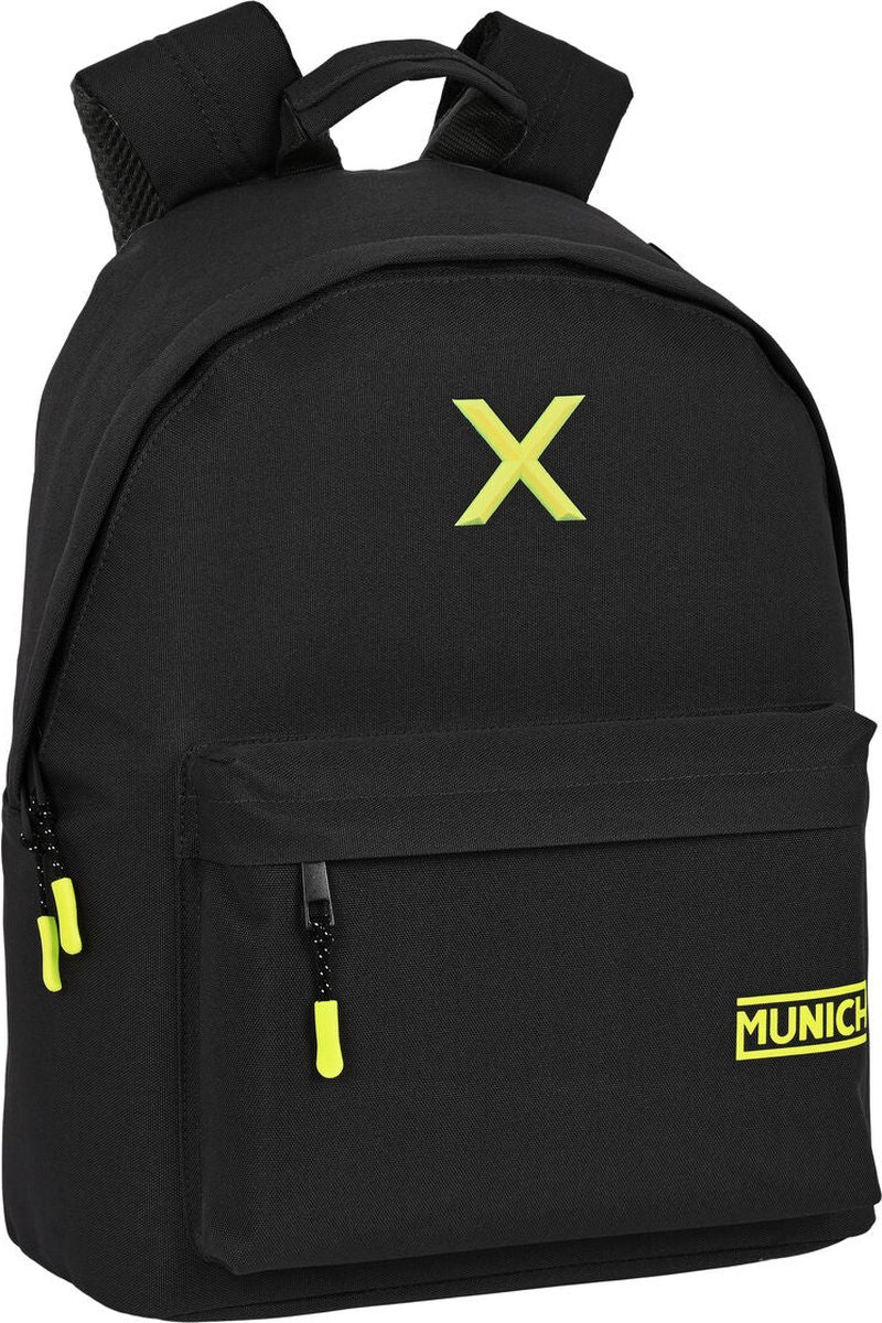 Laptop Backpack Munich munich basicos 31 x 41 x 16 cm Black