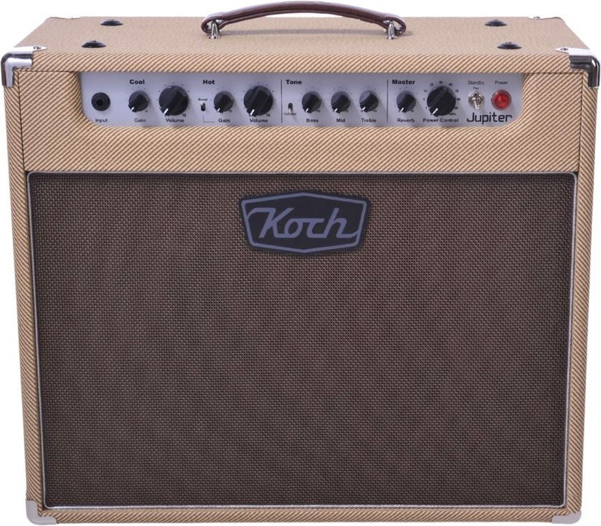 Koch Jupiter 45 Tweed - Gitaarversterker - Zwart