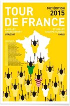 JUNIQE - Poster MY TOUR DE FRANCE MINIMAL POSTER 2015 -20x30 /Geel &