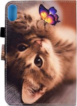 Cat - Butterfly - Etui de protection Folder pour iPad 10th - 10.9 2022