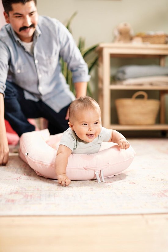 DockAtot Deluxe+ Pink Blossom Roze Chambray nieuw 2023 - babynestje - ademend materiaal - 0 tot 8 maanden van Merkloos — afbeelding 5