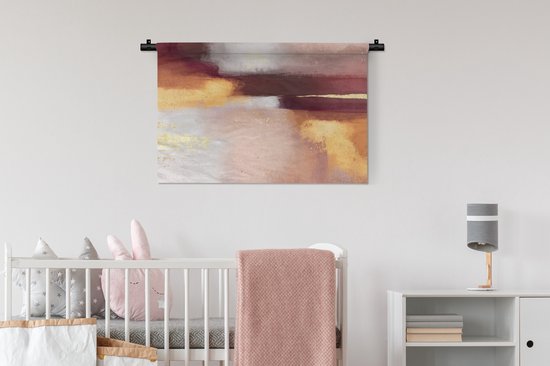Tapisserie - Tapisserie - Peinture - Abstrait - Pastel - 90x60 cm - Tapisserie