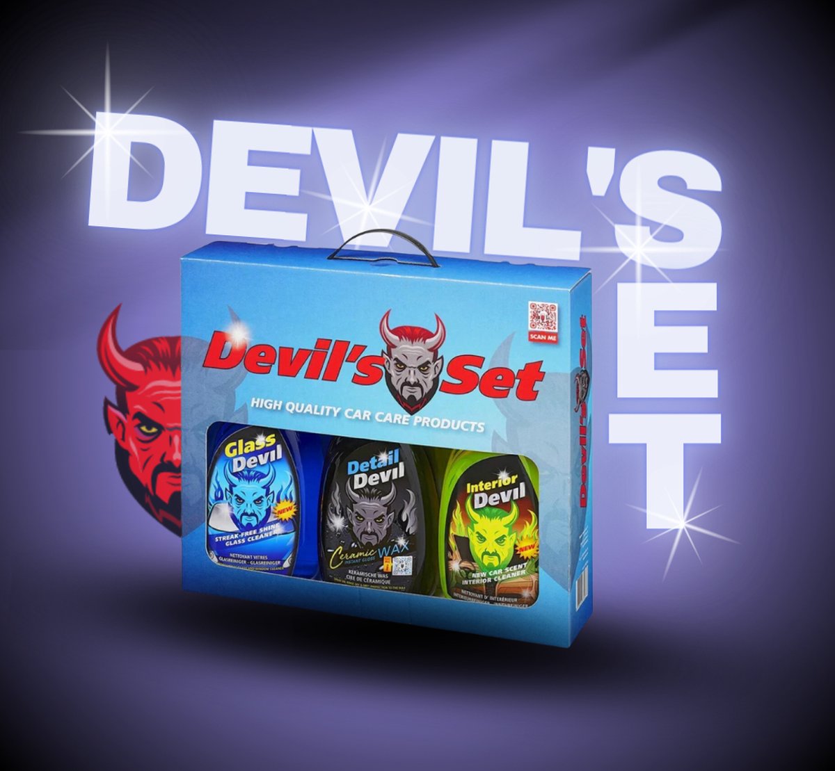 Alloy Devil Set: Blauw