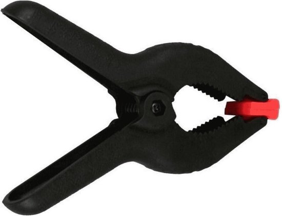 Plastic hobby/camping zeilklemmen 15 cm - Veerklemmen voor o.a. dekzeilen van Jeproks — afbeelding 2