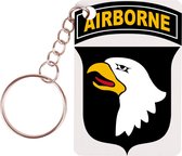 Sleutelhanger 6x4cm - Logo US Army 101st Airborne