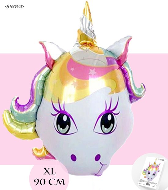 Eenhoorn Helium Ballon XXL - Sparkle Pony - Snoes - Verjaardag Paardenmeisjes - Unicorn