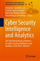 Lecture Notes on Data Engineering and Communications Technologies 173 - Cyber Security Intelligence and Analytics
