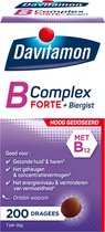 Bol.com Davitamon vitamine B-Complex Forte met Biergist en vitamine B12 - 200 Tabletten aanbieding