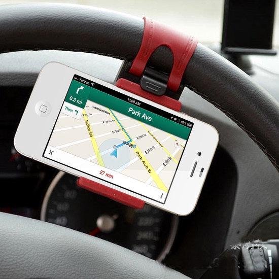 GadgetBay Stuurhouder telefoon auto universele houder voor iPhone GPS  Smartphone | bol.com