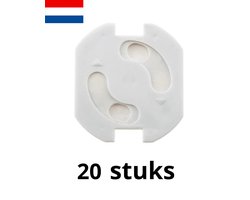 Stopcontact beveiliging 20 stuks - Nederlands - Zelfklevend - Veiligheid