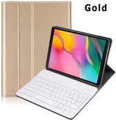 Smart Keyboard Case Goud - Wireless Bluetooth Keyboard hoesje met toetsenbord Geschikt voor Apple iPad Air 4 10.9 & iPad Air 5 - iPad 10.9 inch (2020)