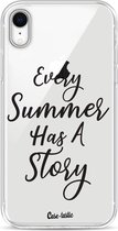 Casetastic Apple iPhone XR Hoesje - Softcover Hoesje met Design - Summer Story Print