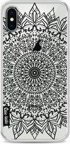 Casetastic Softcover Apple iPhone X - Black Mandala