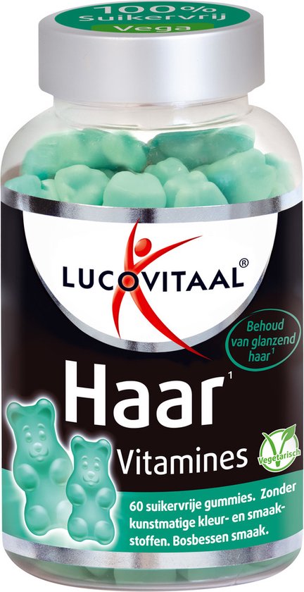 Foto: Lucovitaal gummies vitamine haar 60 gummies