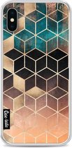 Casetastic Softcover Apple iPhone X - Ombre Dream Cubes