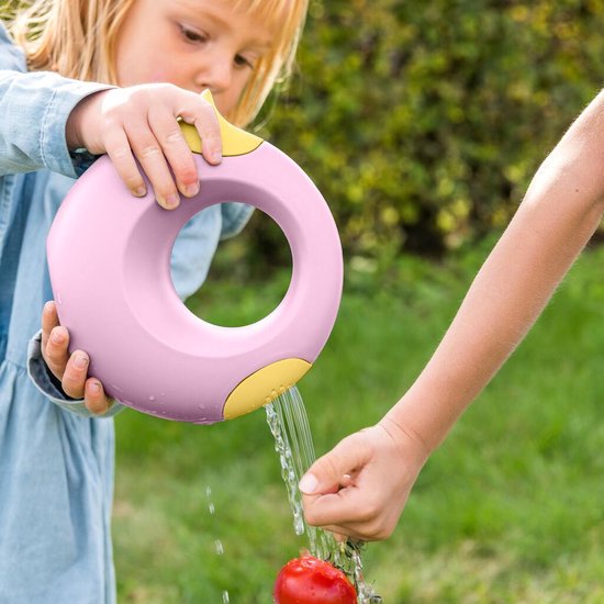 Quut Set De Jardinage Pour Enfants – Ballon Gonflable 30 Cm, Arrosoir, Râteau-Pelle 2-en-1, Sac Réutilisable, Dès 1 An, Plage Et Jardin