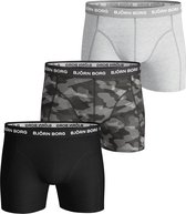 Bjorn Borg 3p SHORTS SHADELINE SAMMY - Sportonderbroek casual - mannen - zwart - XL